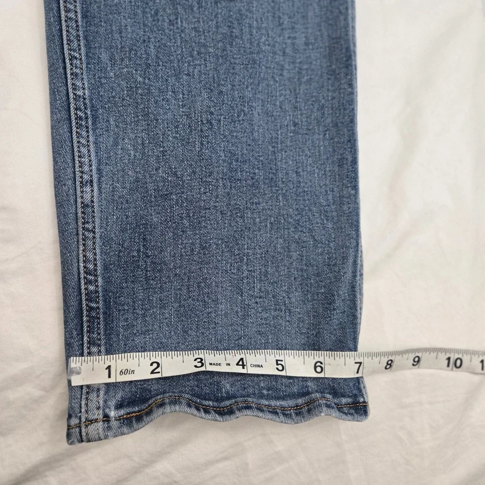 Levis Workwear Fit Jeans 36x31 Dark Wash Stretch Heavy‎ Utility Denim 505 Style